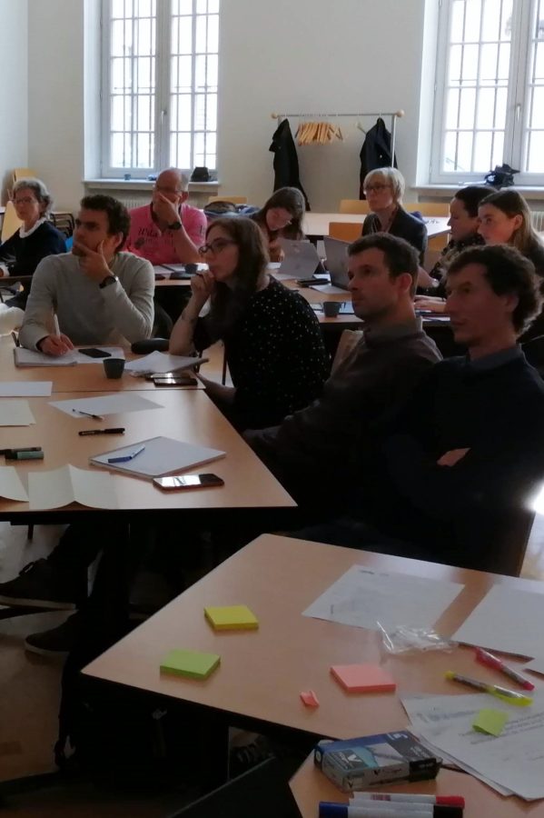 attendees of first stakeholder workshop in Nancy